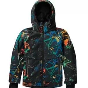 REIMA Boys TIRRO Colorful Splatter PRINTED JACKET Size 7